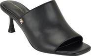 Tommy Hilfiger Sassey Faux Leather Slide Sandal
