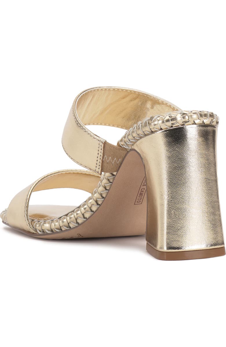 Vince Camuto Kaden Slide Sandal, Alternate, color, Egyptian Gold