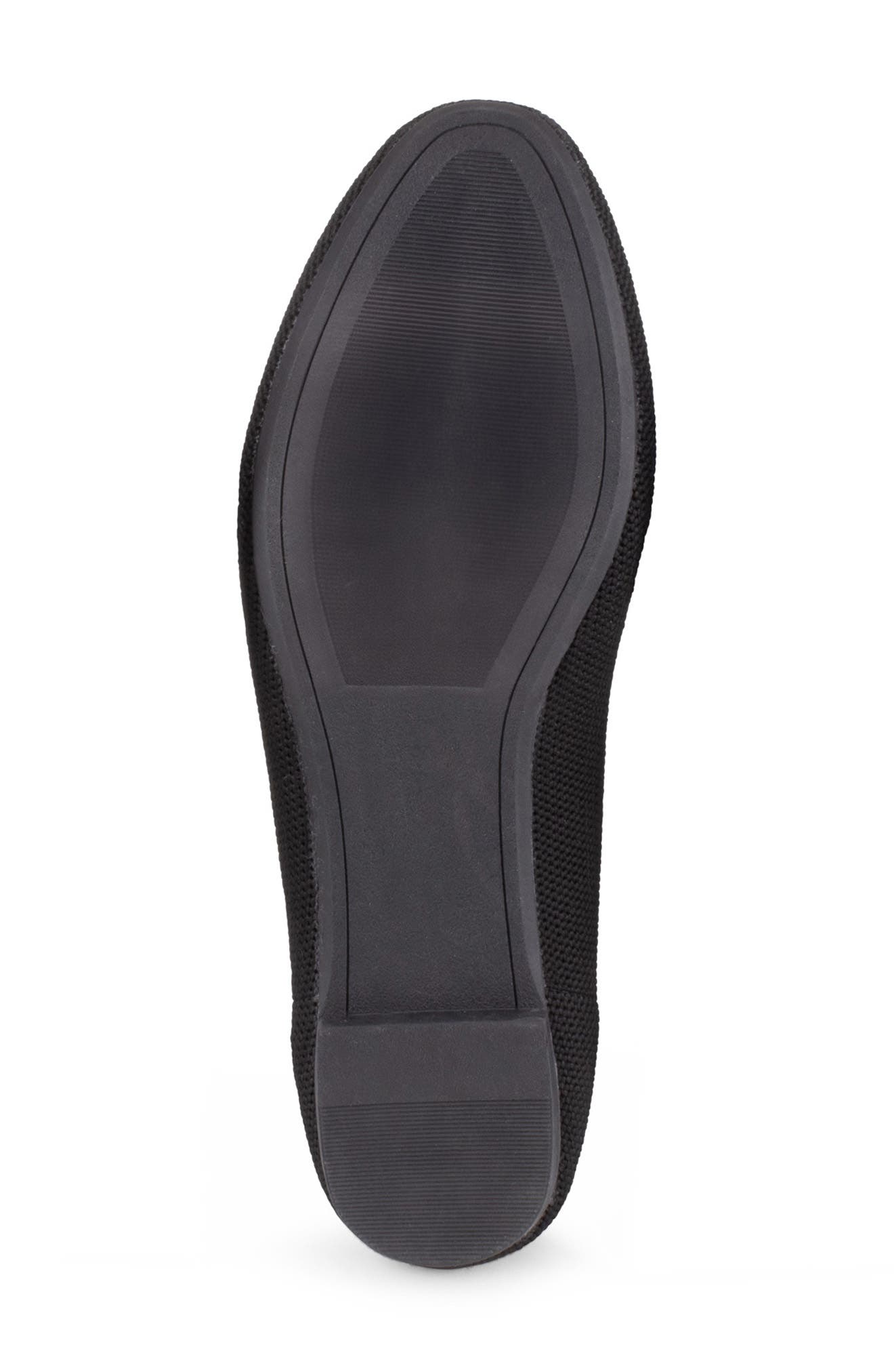 Tahari Andalusia Knit Loafer, Alternate, color, Black