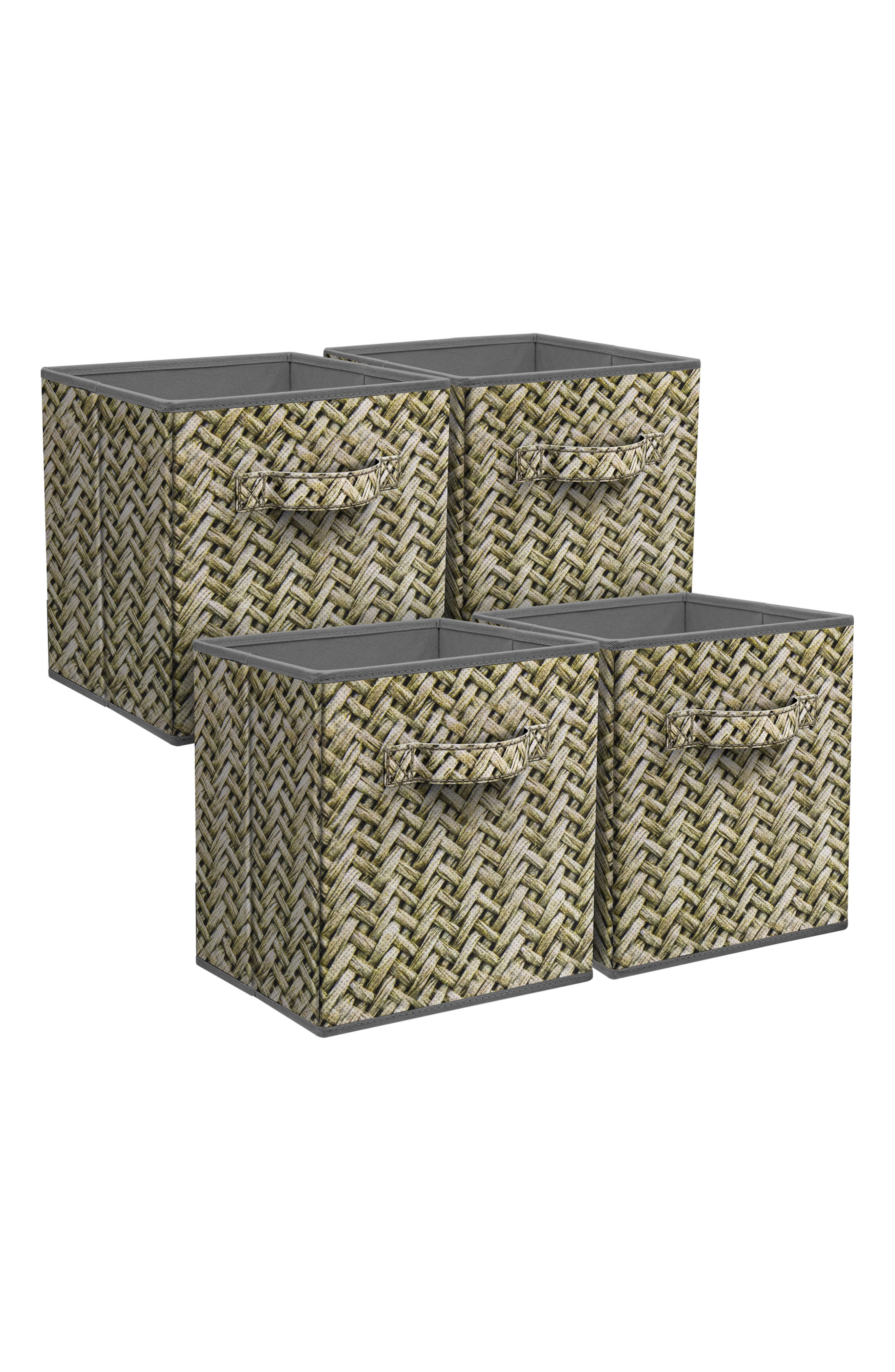 SORBUS Set of 4 Storage Bins