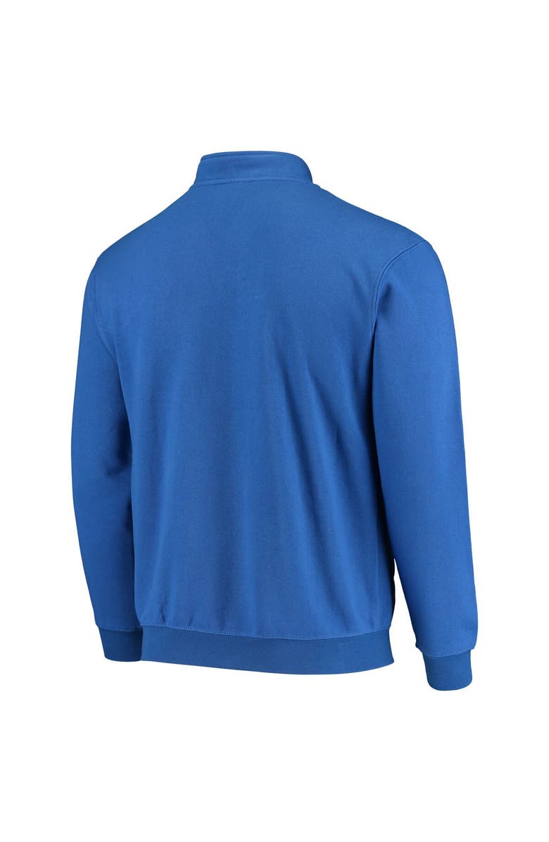 COLOSSEUM Men's Colosseum Royal Kansas Jayhawks Tortugas Logo Quarter-Zip Jacket, Alternate, color, Royal