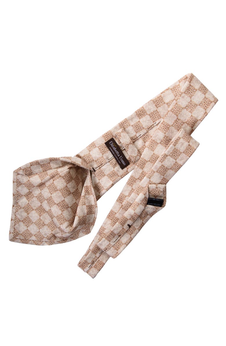 Elizabetta Ponza - Printed Silk Tie for Men, Alternate, color, 