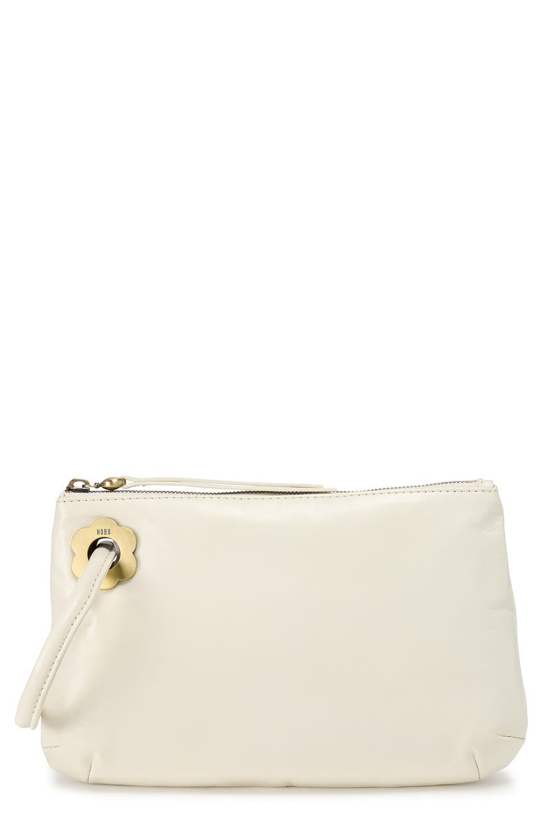 HOBO Daisy Daze Large Leather Wristlet, Main, color,