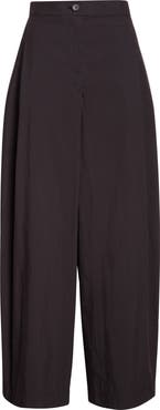 Lafayette 148 New York Cooper Pleated High Waist Barrel Leg Pants