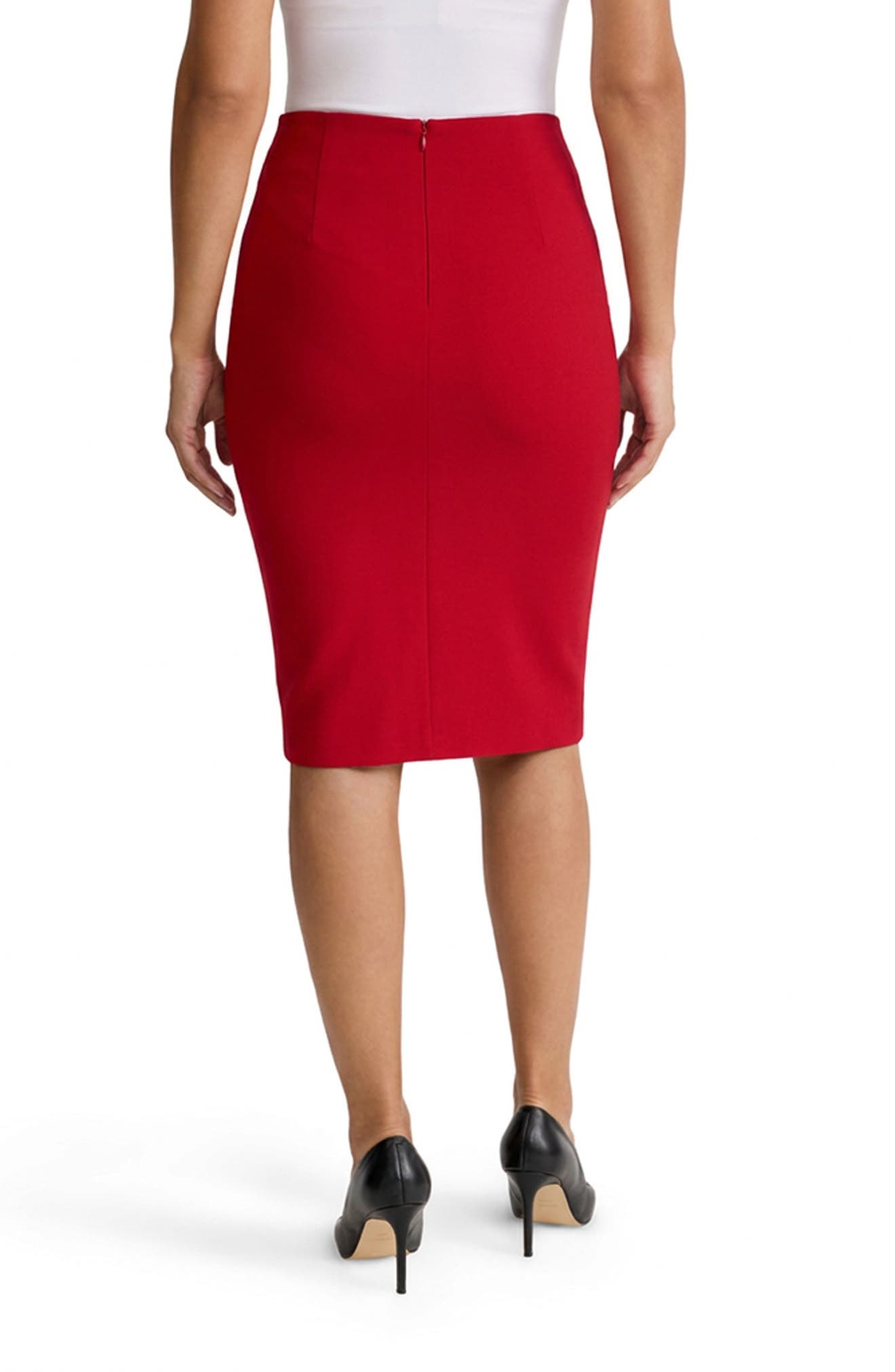 KASPER Inverted Pleat Skirt (Women) | Nordstrom