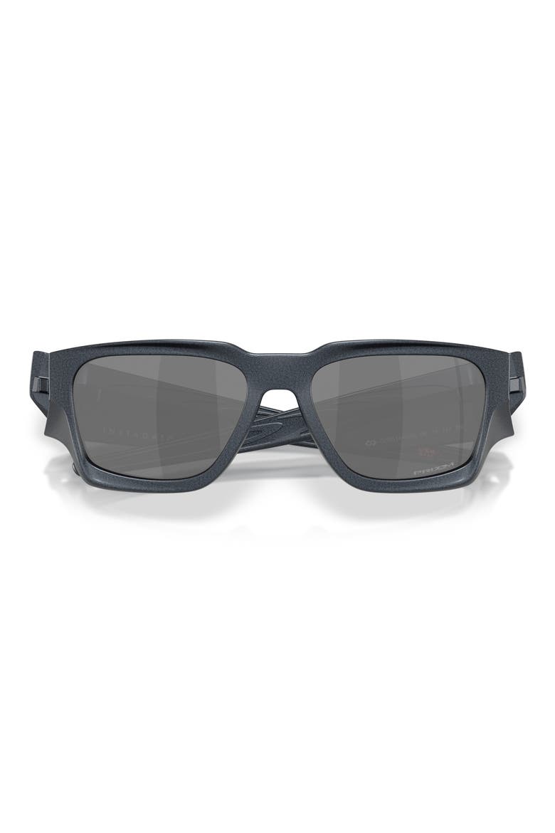 Instagator 58mm Prizm™ Rectangular Sunglasses, Alternate, color, BLUE STEEL PRIZM BLACK IRIDIUM