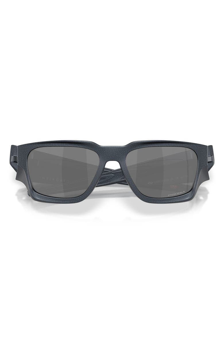 Oakley Instagator 58mm Prizm<sup>™</sup> Rectangular Sunglasses, Alternate, color, Blue Steel Prizm Black Iridium