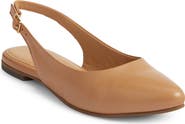 Trotters Evelyn Pointed Toe Slingback Flat - Multiple Widths Available