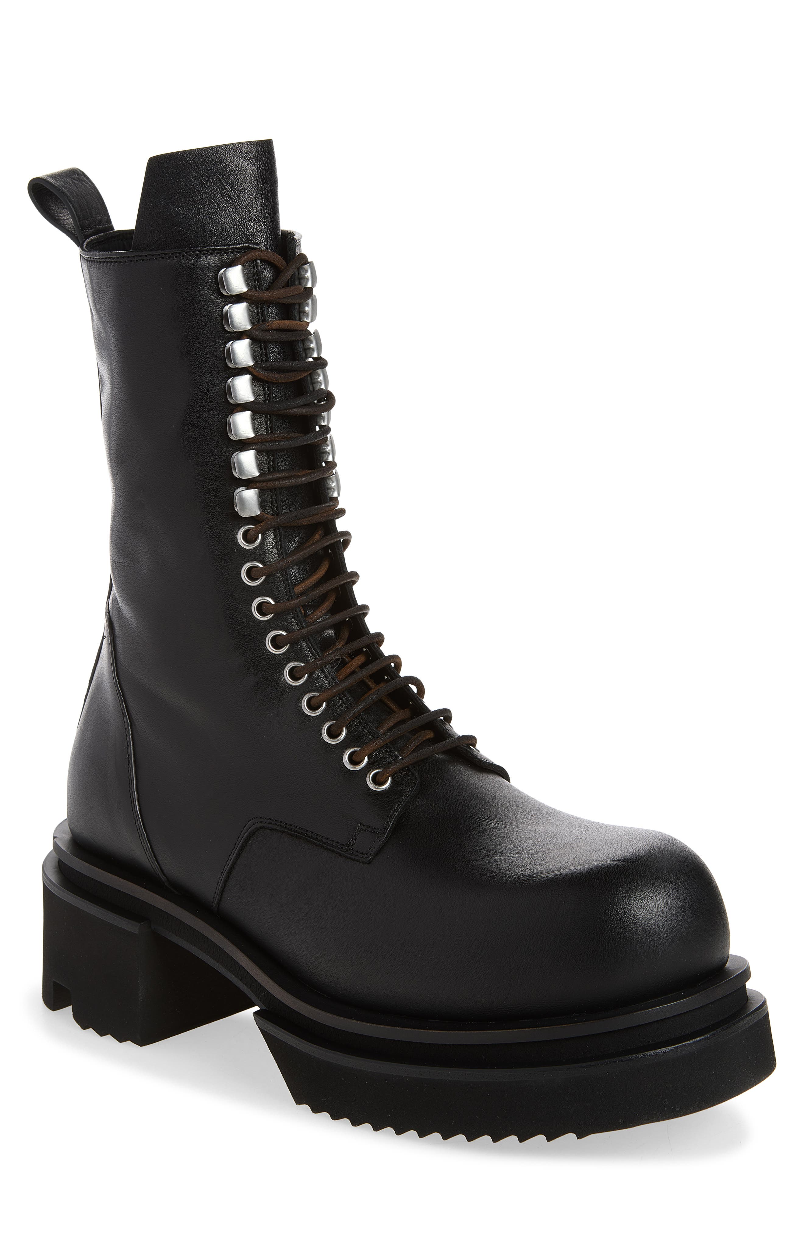 Bogun Platform Lace-Up Boot Bogun Platform Lace-Up Boot Bogun Platform Lace-Up Boot Bogun Platform Lace-Up Boot, Main, color, BLACK