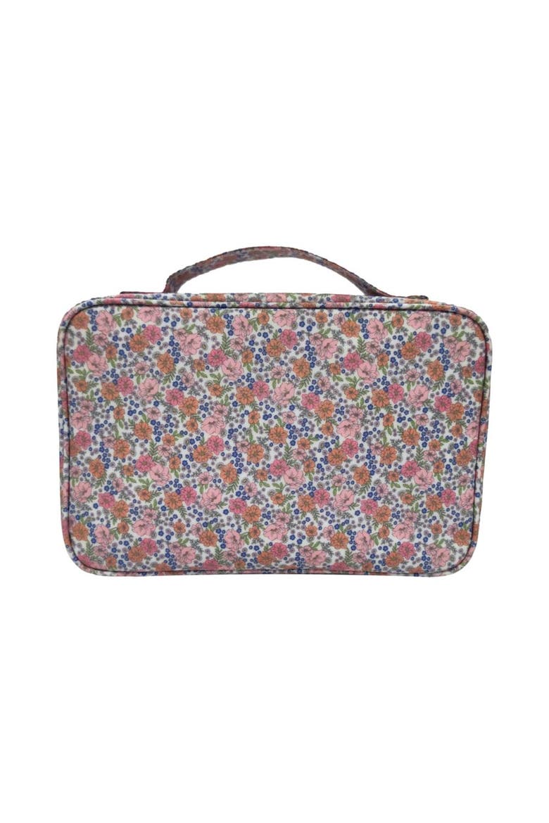 Garden Floral Hanging Toiletry Bag, Alternate, color, Pink