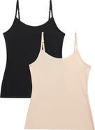 Nordstrom Invisible Edge Assorted 2-Pack Camisoles