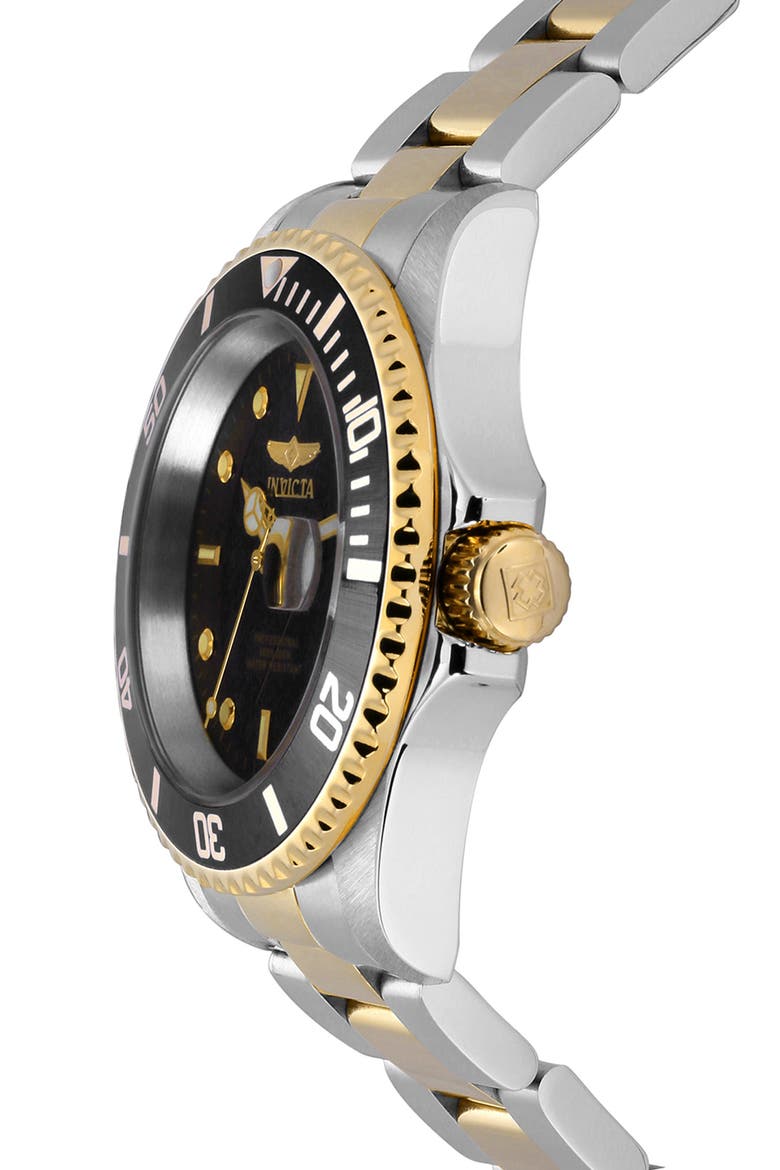 26970 Pro Diver Watch, Alternate, color, BLACK/ TWO TONE