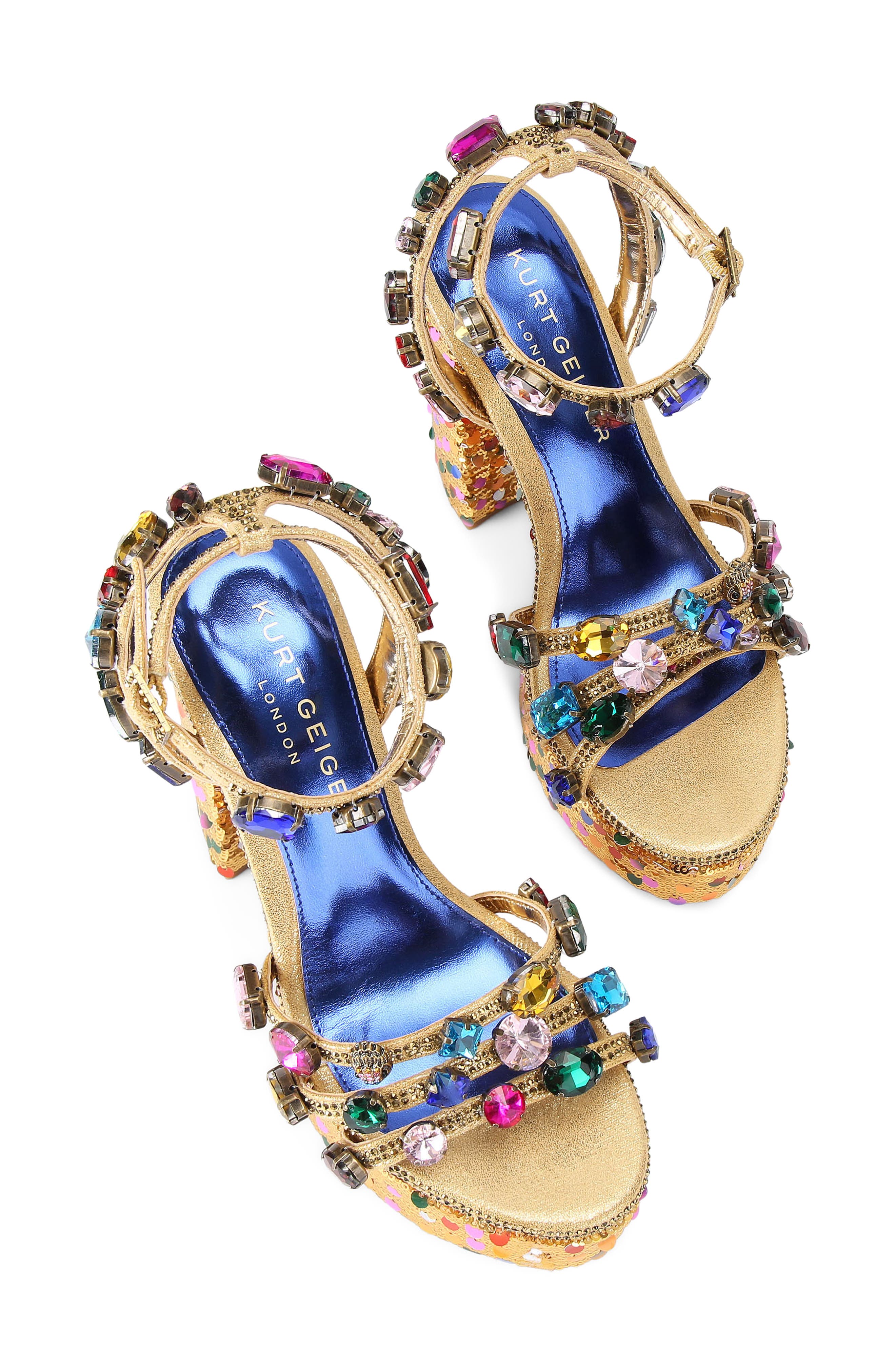 Kurt Geiger London Kensington Platform Sandal, Alternate, color, Open Yellow