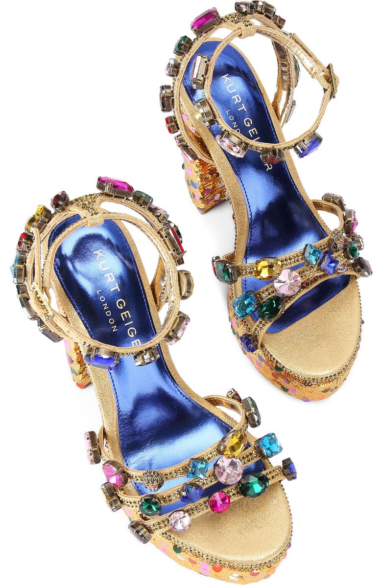 Kurt Geiger London Kensington Platform Sandal, Alternate, color, Open Yellow