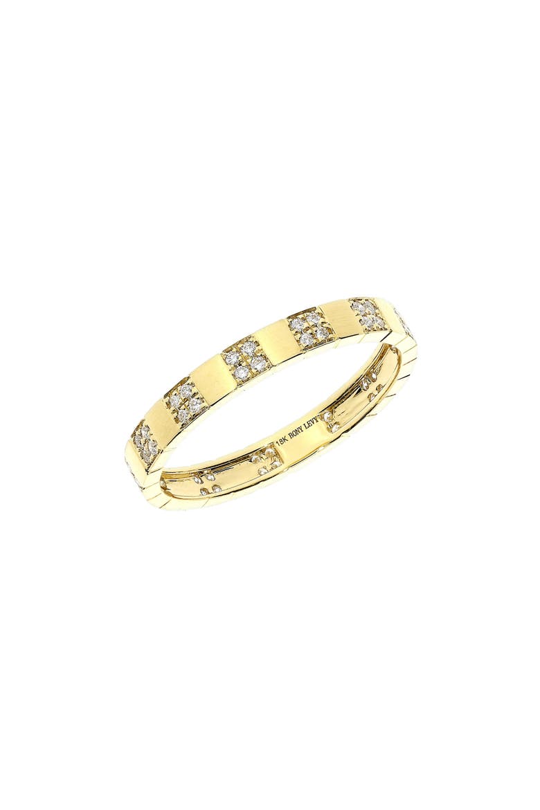 Kiera 18K Yellow Gold Diamond Eternity Band Ring, Main, color, 18KY