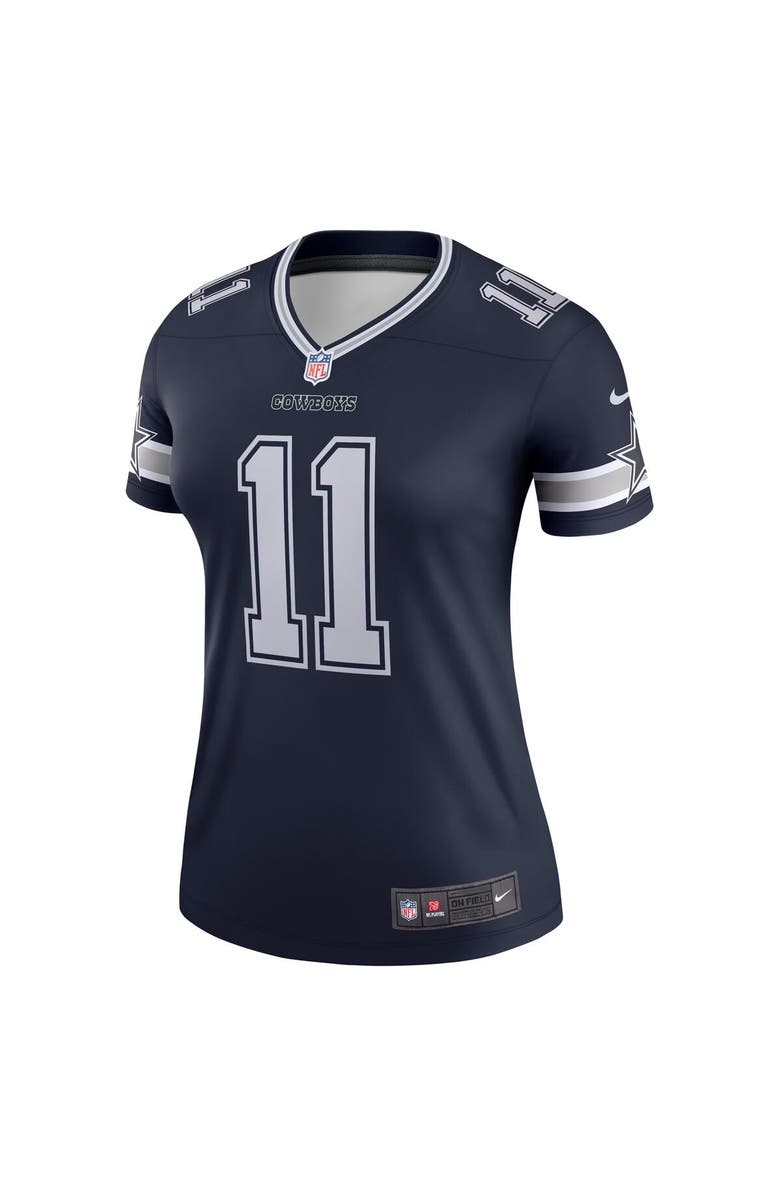 Nike Women's Nike Micah Parsons Navy Dallas Cowboys Legend Player Performance Top, Alternate, color,
