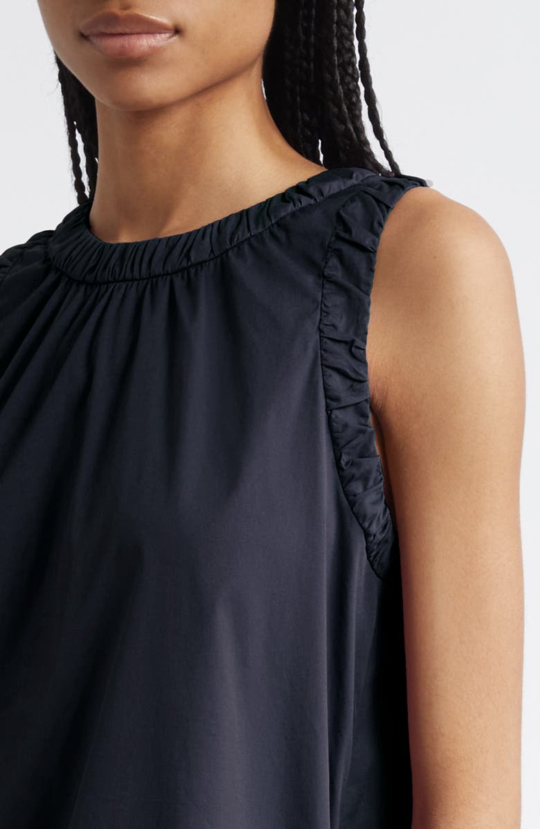 Max Mara Virgin Flounce Hem Sleeveless Dress, Alternate, color, Ultramarine