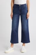 Wit & Wisdom Wyatt Skyrise V-Pocket Ankle Wide Leg Jeans