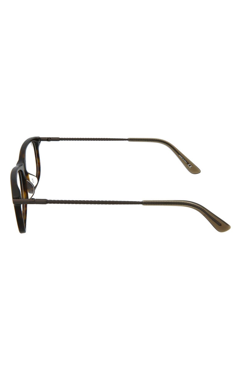 Bottega Veneta 54mm Square Optical Frames, Alternate, color,