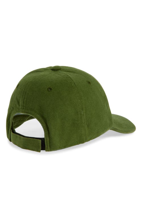 Stockholm Surfboard Club Pac Logo Embroidered Baseball Cap In Green
