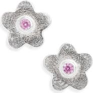 SHANA CAVE Small Flower Stud Earrings