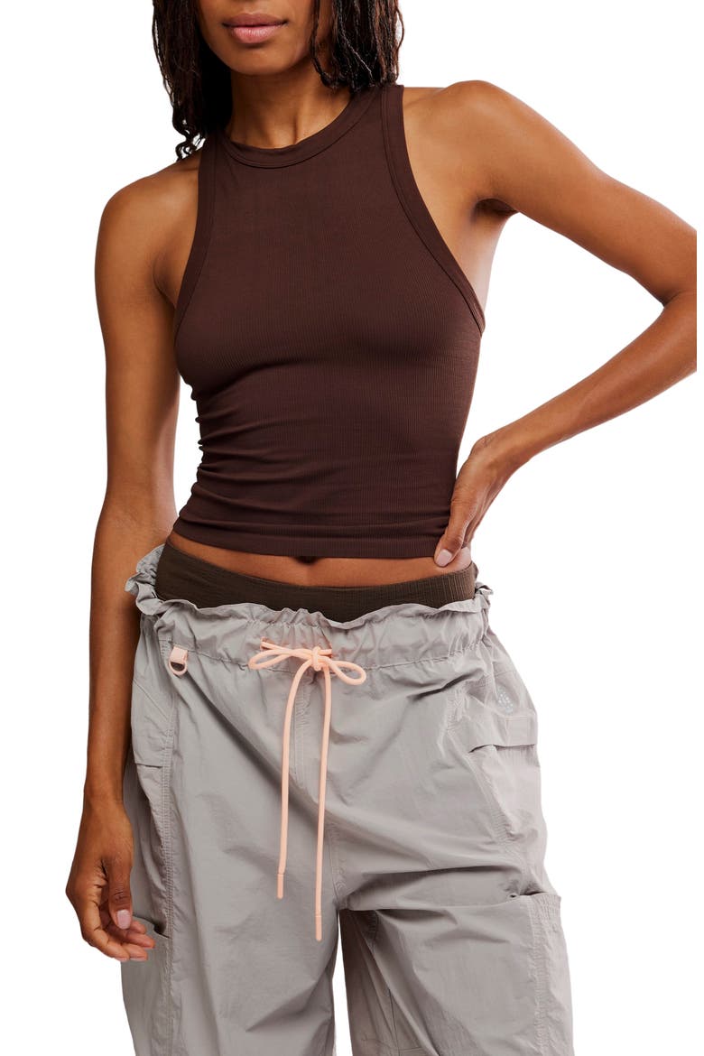 FP Movement Dynamite Tank, Main, color, CHOCOLATE