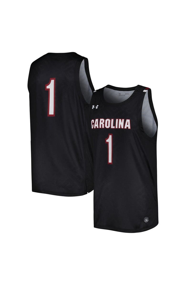 Under Armour Men's Under Armour Black South Carolina Gamecocks Replica Basketball Jersey, Main, color, Black