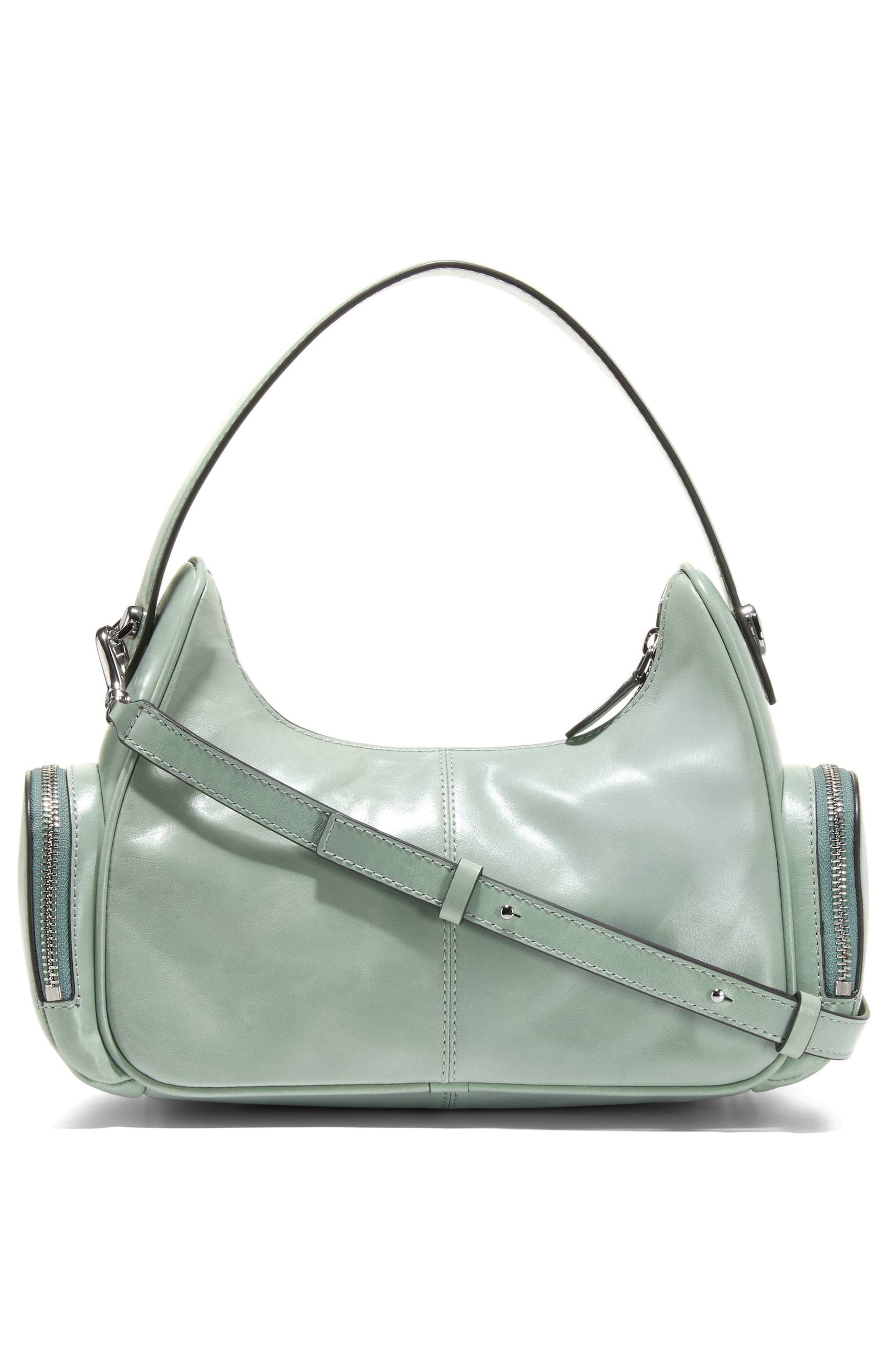 Cole Haan Alexandria Shoulder Bag, Alternate, color, Lily Pad