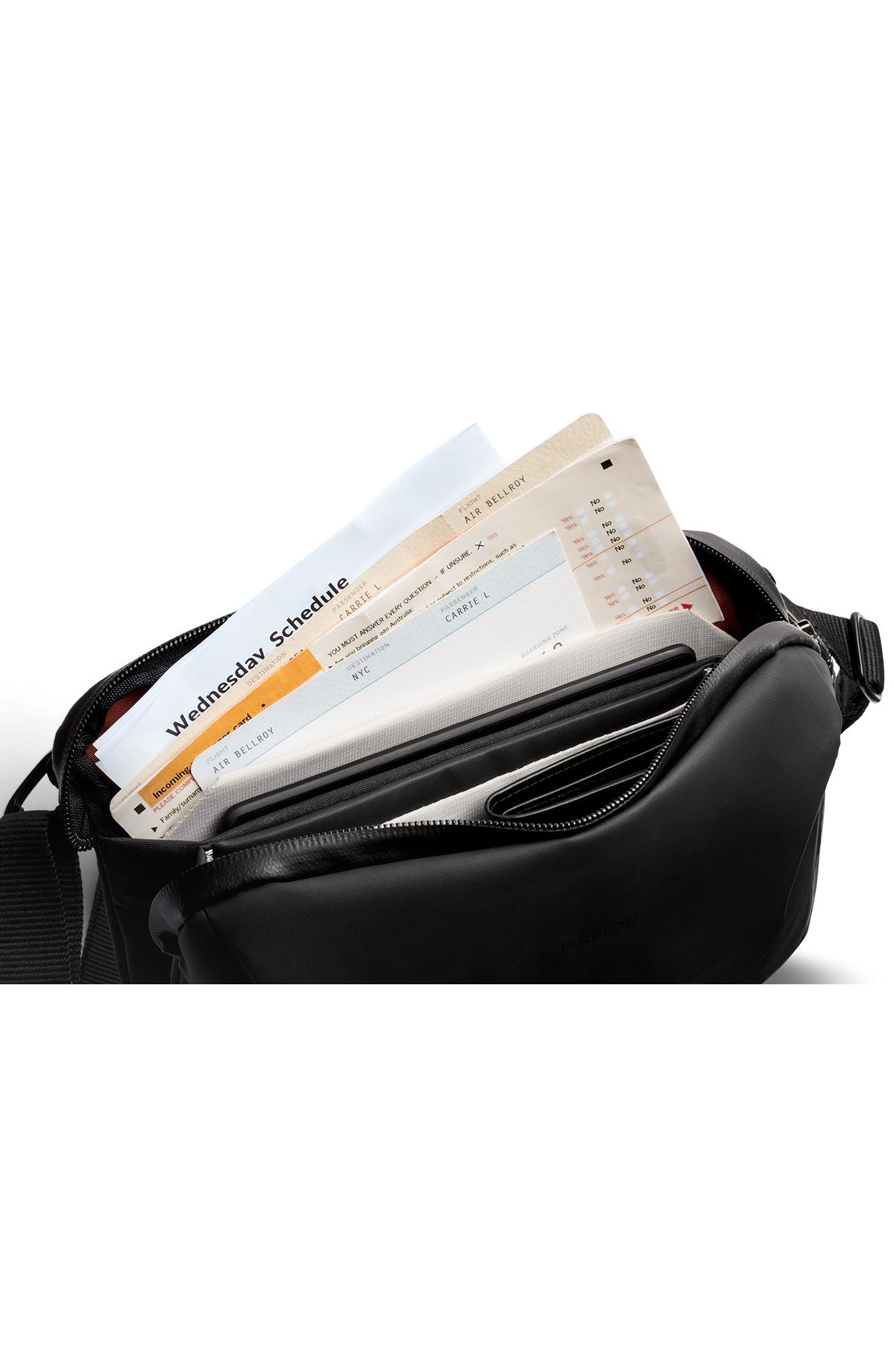 Bellroy Crossbody Bag, Alternate, color, Jet Black