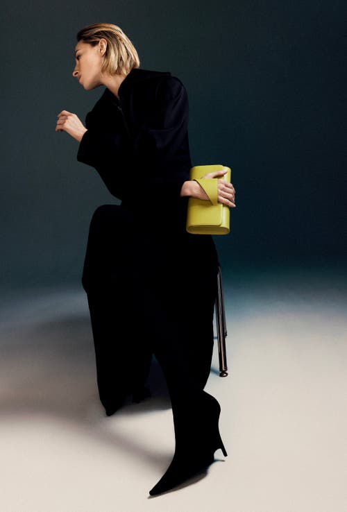 Perrin Paris L'asymetrique Clutch In Caramel