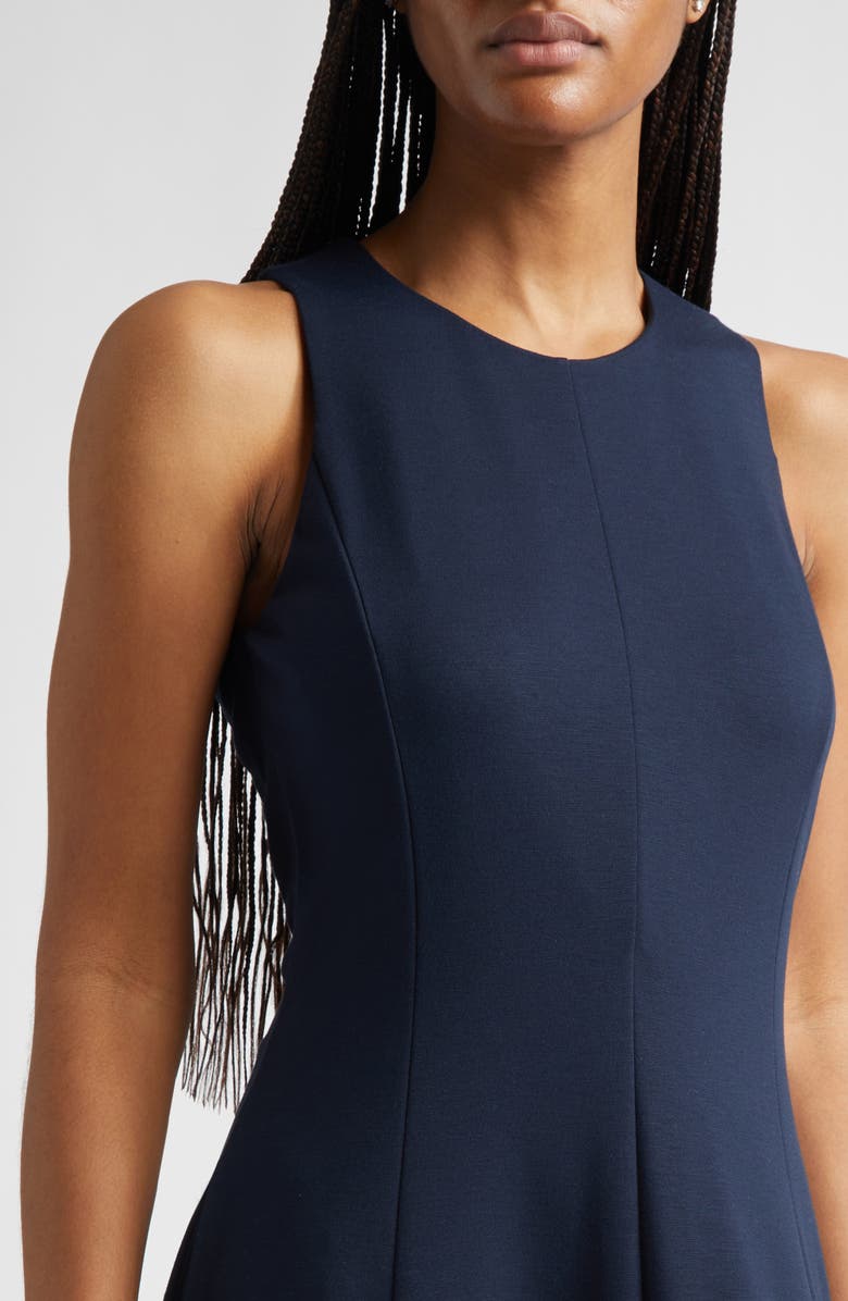 Eleventy Open Knit Sleeveless Maxi Sweater Dress, Alternate, color, Blue