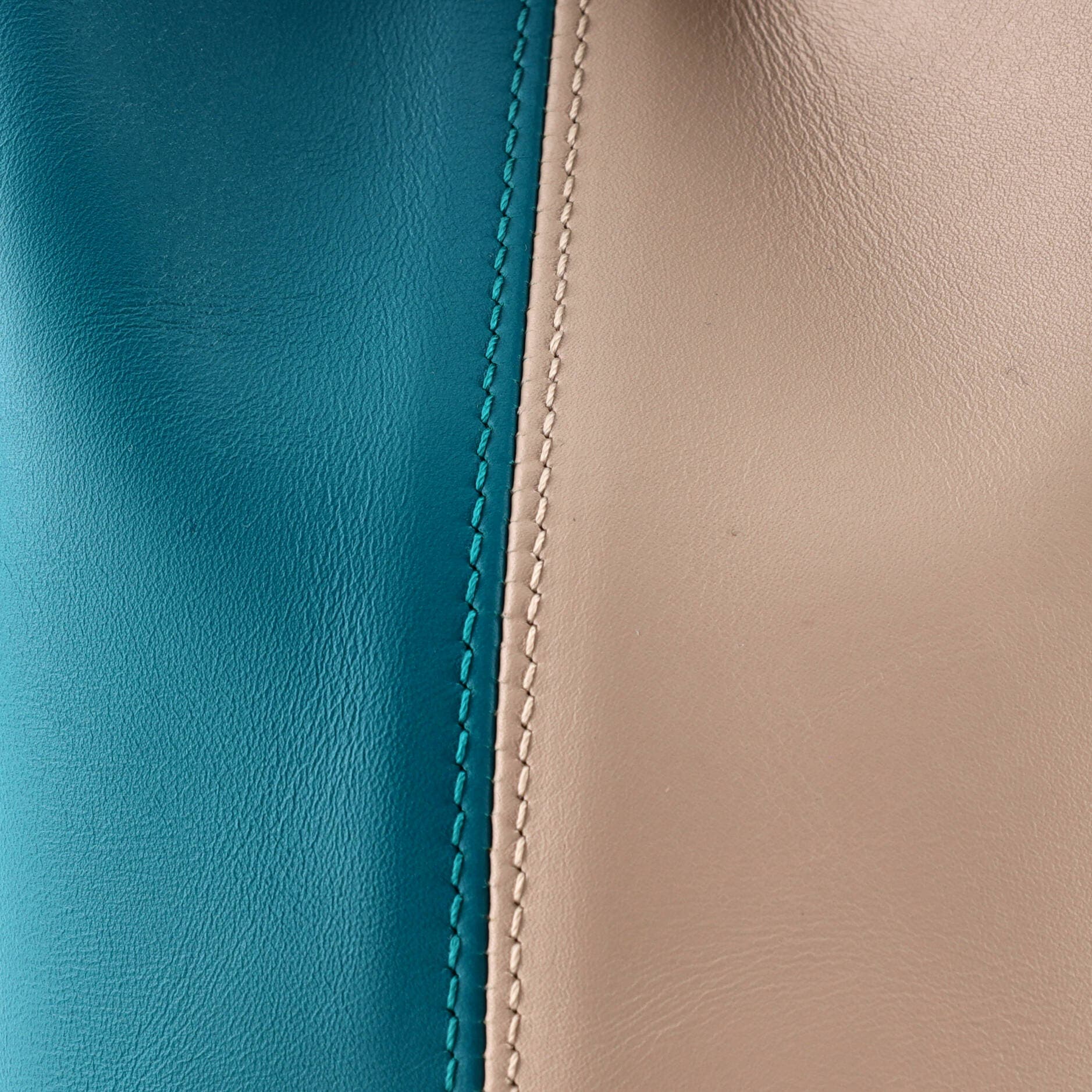 B.Zero1 Bucket Bag Leather, Alternate, color, Blue