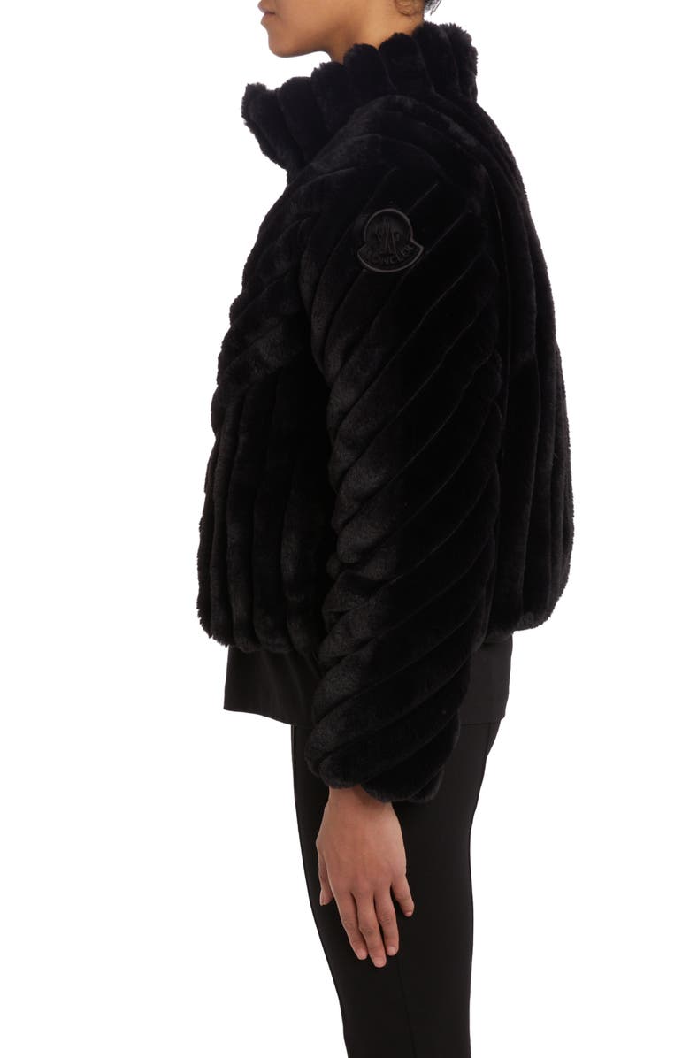 Moncler Pedrix Quilted Fleece Down Jacket, Alternate, color,