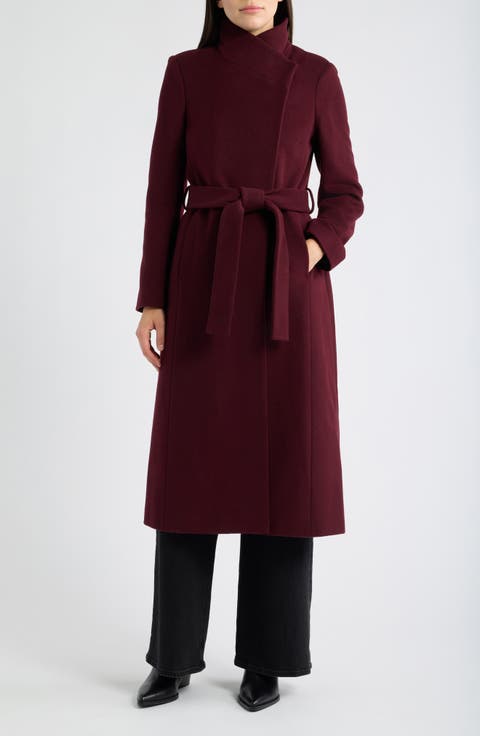Stand Collar Wrap Coat