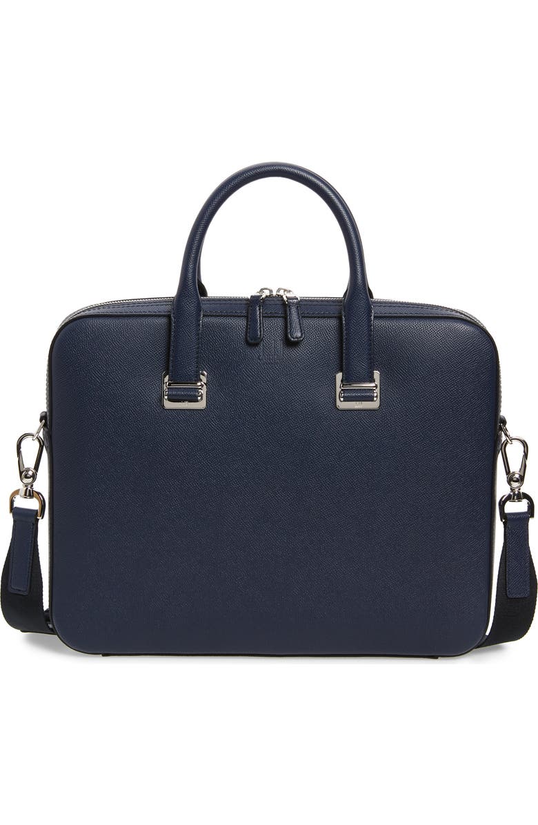 Dunhill Cadogan Leather Single Document Case, Main, color,