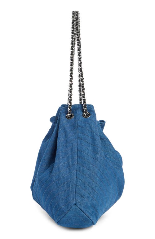 Rebecca Minkoff Slouchy Soft Tote In Blue