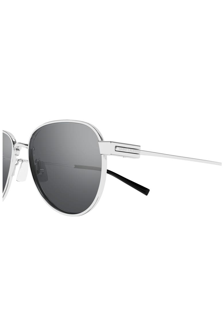 53mm Panthos Sunglasses, Alternate, color, SILVER
