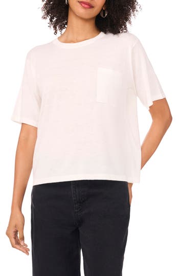 Halogen ® Pocket T-shirt In White
