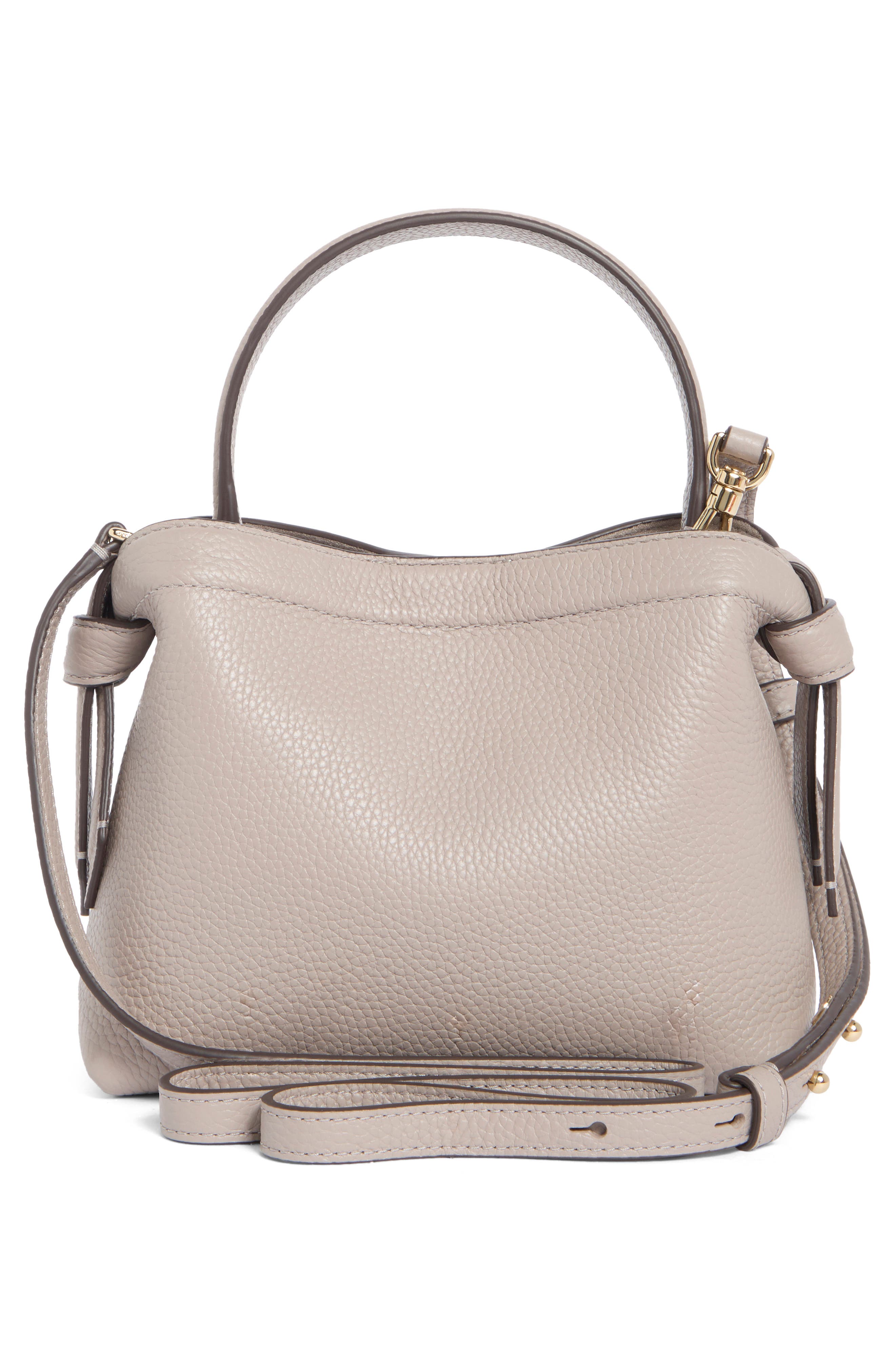 Kate Spade New York knott mini crossbody tote bag, Alternate, color, Warm Taupe