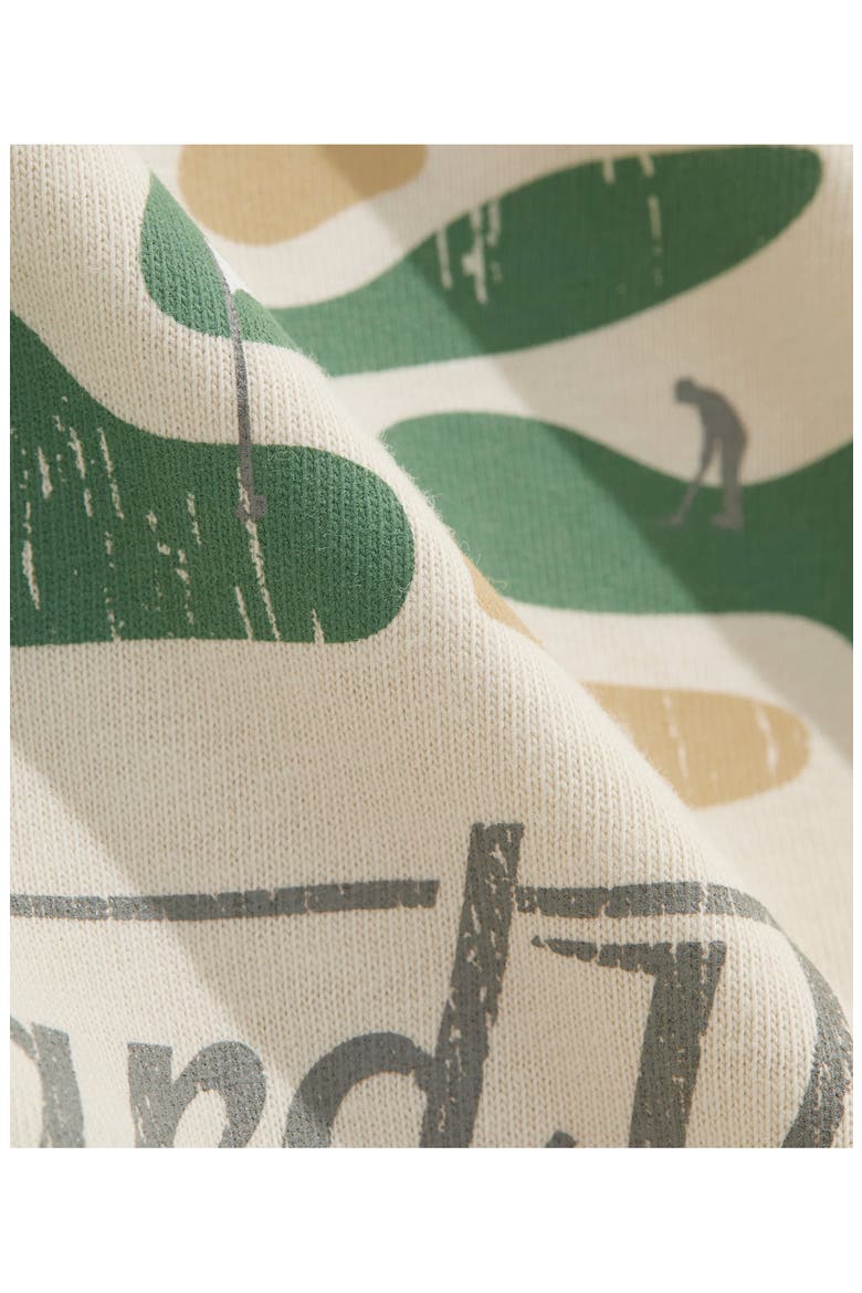 Golf Course Whale Graphic Pocket T-Shirt, Alternate, color, STONE