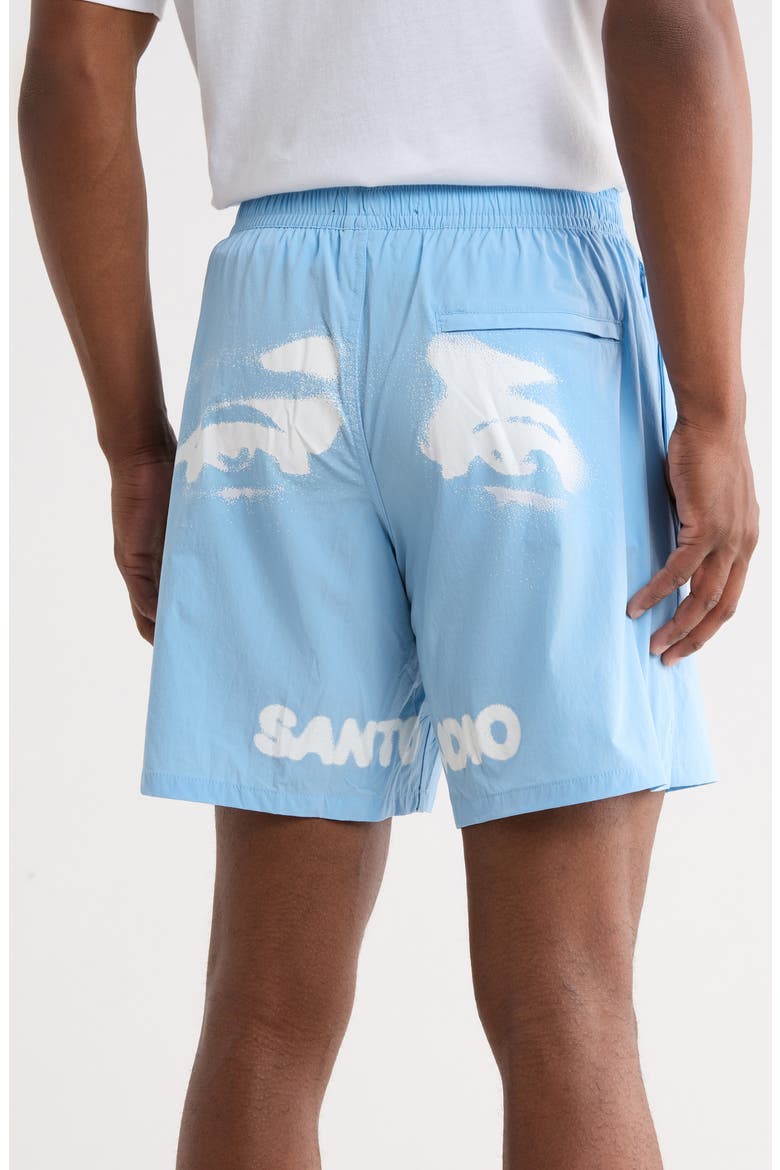 Tempo Sport Torino Vision Shorts, Alternate, color, BABY BLUE