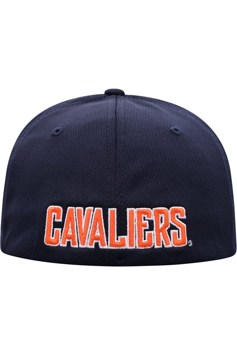 Men's Top of the World Navy Virginia Cavaliers Reflex Logo Flex Hat, Alternate, color, Navy