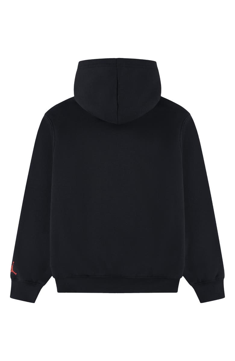 Jordan Kids' Authentic Jordan Pullover Hoodie, Alternate, color, Off Noir