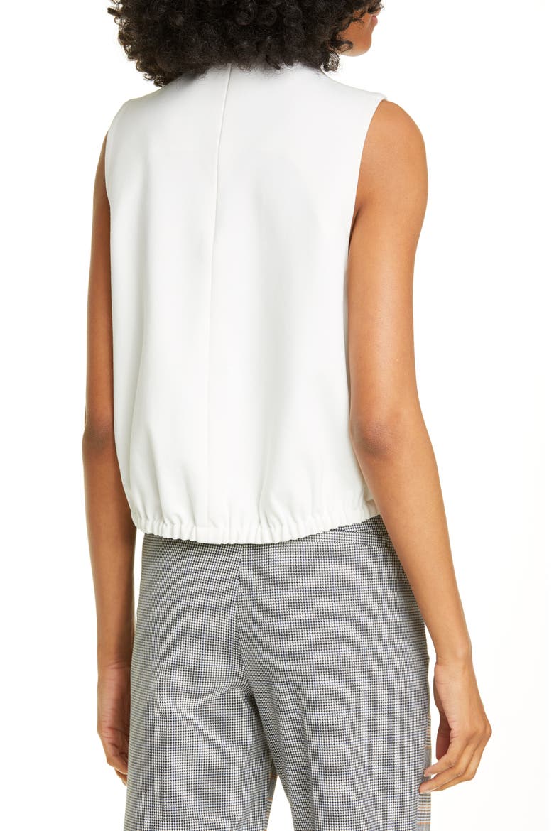 Funnel Neck Top, Alternate, color, IVORY