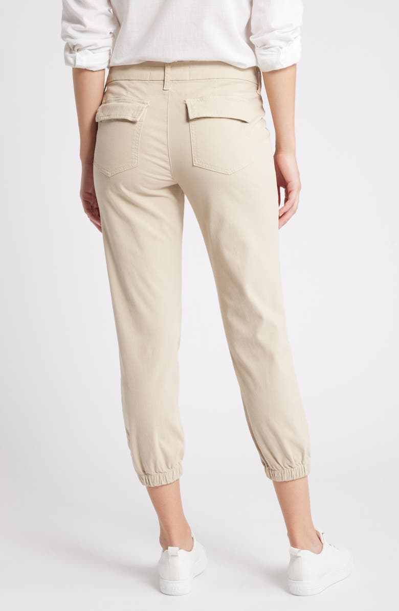 Frank & Eileen Foxrock The Italian Stretch Cotton Utility Joggers, Alternate, color, Khaki