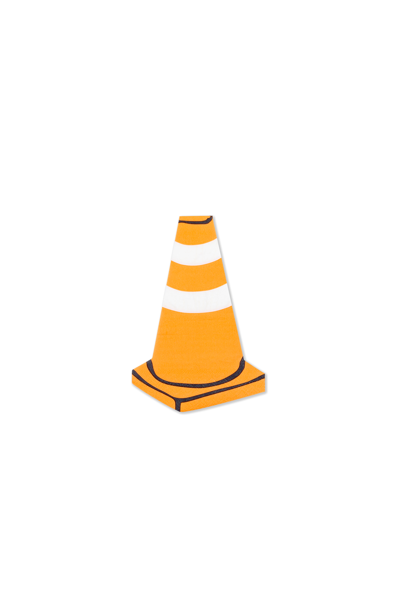 Daydream Society Under Construction Traffic Cone Napkins, Main, color,
