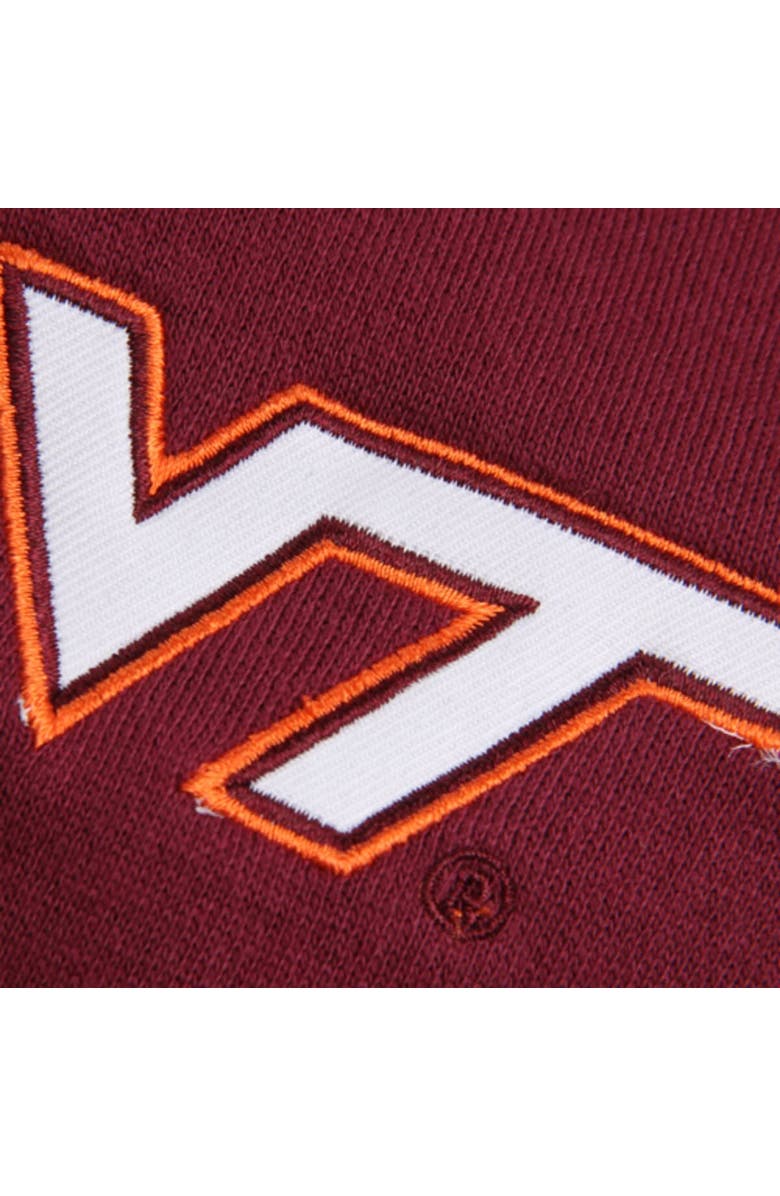 COLOSSEUM Women's Stadium Athletic Maroon Virginia Tech Hokies Arched Name Full-Zip Hoodie, Alternate, color, Maroon