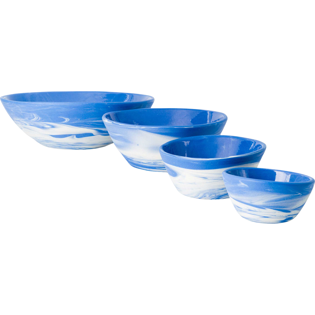 Haand Cloudware Nesting Bowl Set In Multi