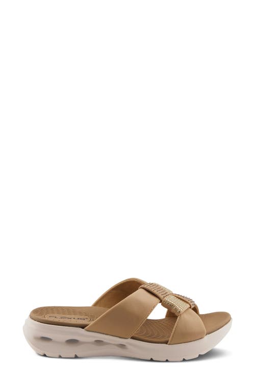 FLEXUS BY SPRING STEP FLEXUS BY SPRING STEP GEOVANI PLATFORM WEDGE SLIDE SANDAL