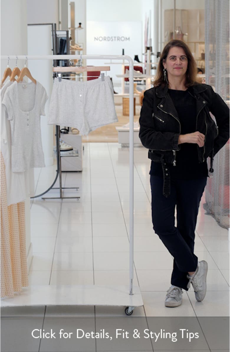 Katell Pointelle Cotton Pajama Shorts, sales video thumbnail